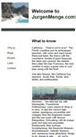 Mobile Screenshot of jurgenmenge.com